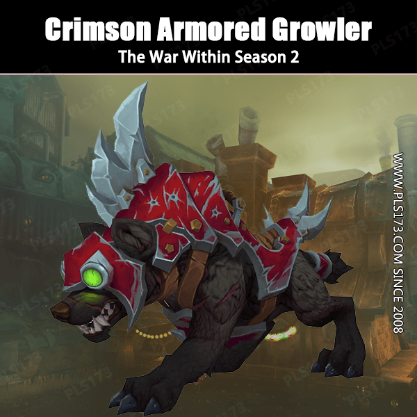 猩红装甲鬣狗 Crimson Armored Growler